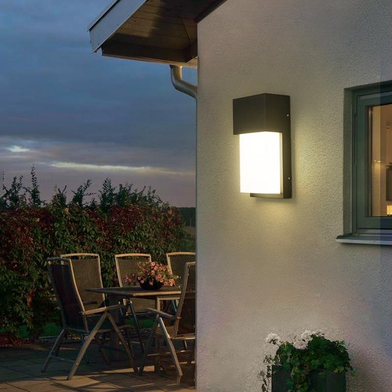 户e外壁灯防水过道楼梯庭院门口外ld超亮2028B-2防水灯台浴阳室墙