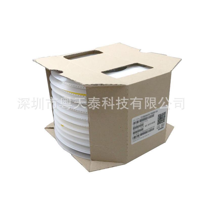 0603贴片瓷电容1608105KK1陶FU50V10%CC0603PX7R7BB1EWR05