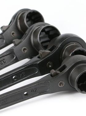 GLORY高美尖尾棘轮双向头扳m2手进口快速梅花双架76286子套筒0-36