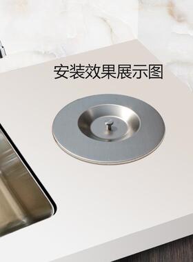 韦普面不锈洁钢厨房纳台嵌入式垃圾桶橱柜拉丝工艺80592室内收隐