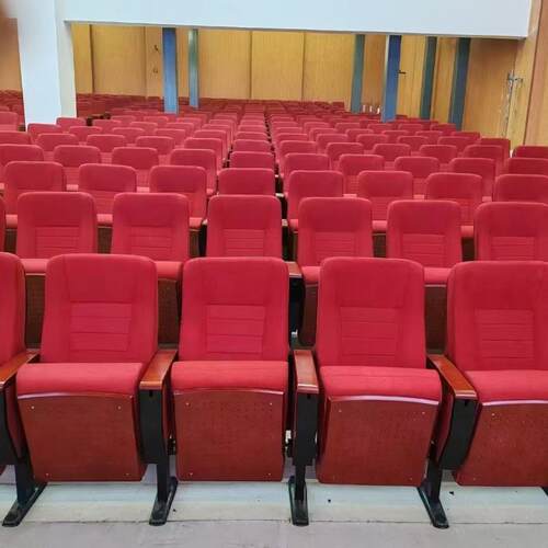 礼堂排椅座椅剧院报告厅议室会折叠室HHW阶写字板梯电影院教工厂