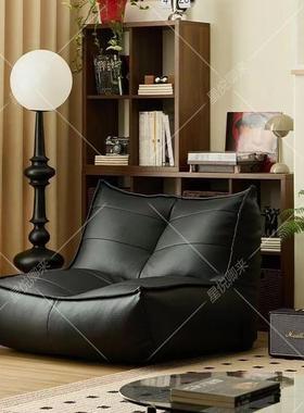 懒人沙发小人沙椅户型卧室休闲毛毛虫发客厅单73160网红躺椅阳台