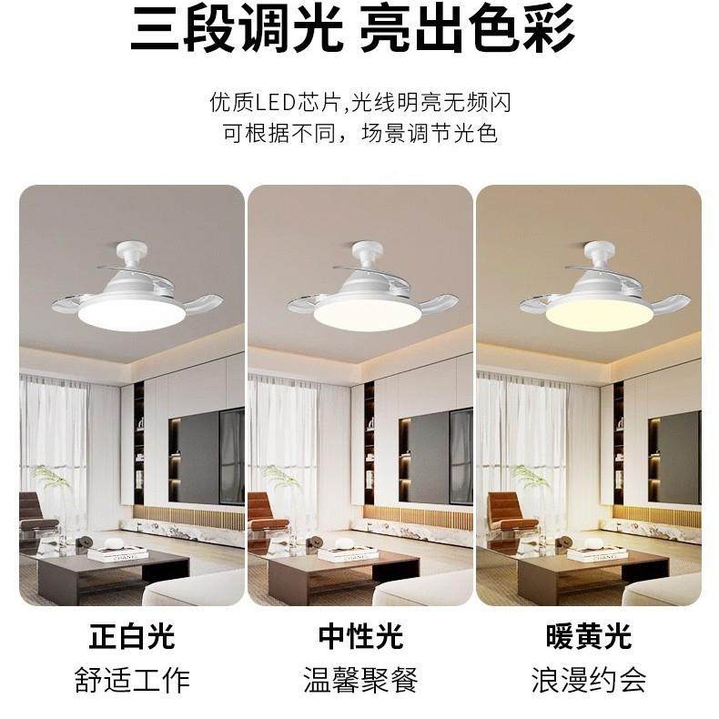 新55款家用口隐形扇灯厨卧室led吊灯扇风小螺型静音房风扇灯,家装灯饰光源,风扇灯,淘宝优惠券,粉丝福利购,淘宝优惠卷