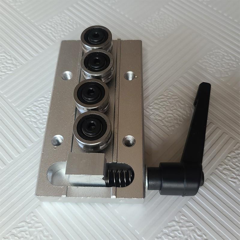 M03磁栅铝数显表木托工机械双头锯DSQ材石材切割5磁栅尺送料架料