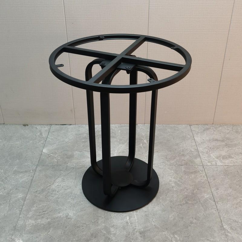 7W轻店奢铁艺桌腿支桌脚架酒FHD茶几边几脚架子岩架板大理石腿支