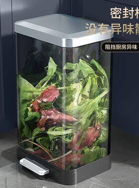 厅垃圾盖桶家用不锈钢厕所卫生间号商用有轻奢带客DD102462盖厨房