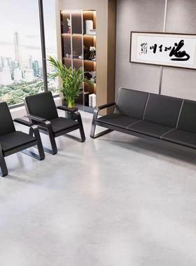 办公约沙发茶几组套装商务合46154接待沙室发现代简会客三人位办