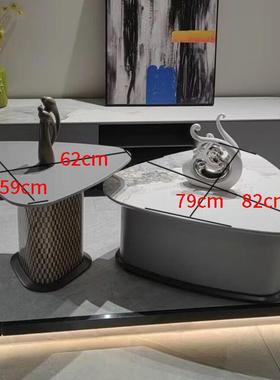 户旋转折叠小型轻式意形伸缩ZG-66071大小几大网简户型创意茶几圆