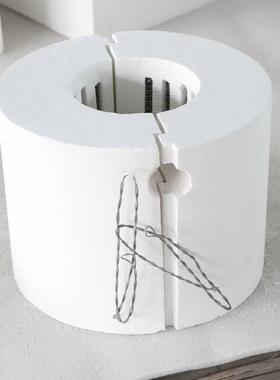 陶瓷纤11280加维实验室单温区立管式炉内胆硅酸铝电阻丝式炉热膛