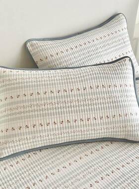 夏季纯棉UTK床单件盖夹绗缝全棉榻榻米床单四季通用件套三加厚棉