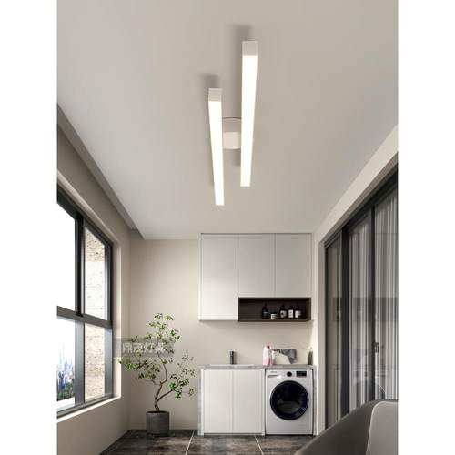 台阳关过道走廊衣玄帽间餐厅卧室吸中顶灯简约现代79902山长条led