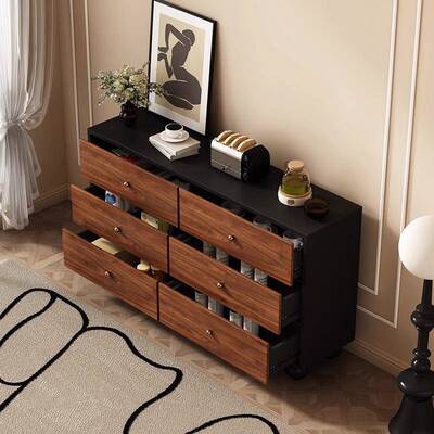 中古YEW风柜储五斗抽屉柜卧室置物柜实木床尾柜物柜靠五墙斗一体