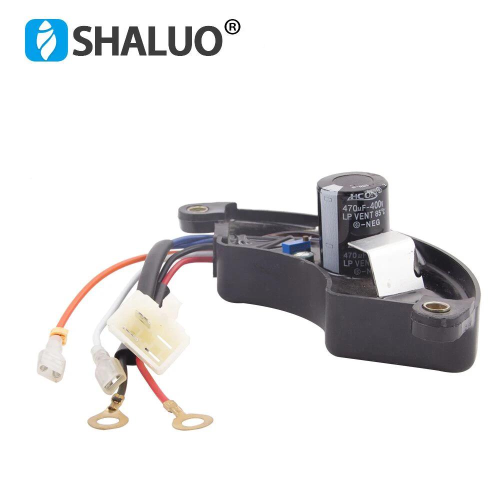 5KWKW6线AVR汽油发电机自动稳压器220单相制AV030控板发电机零V8