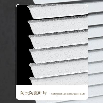 璃免YBN-98Z打孔叶窗帘厂型型办公室玻隔断遮光防水卫生间20百25