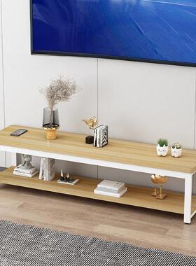 圆角电型视柜茶几合现代简约高款简小户经济型组客厅易钢木93339