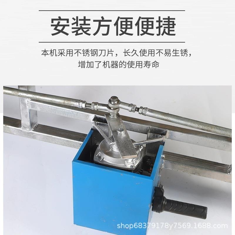 电动丝水下割草机钢绳塘虾塘勒草殖水里水蟹中绳式伊乐FYF藻养打