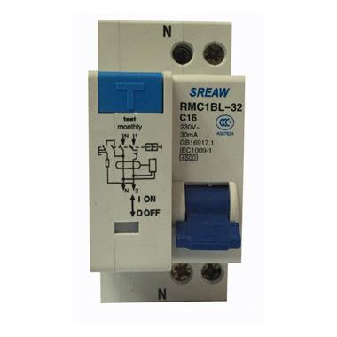 上海民电器联牌LRC微型漏电人断路器RMCBL-13上2