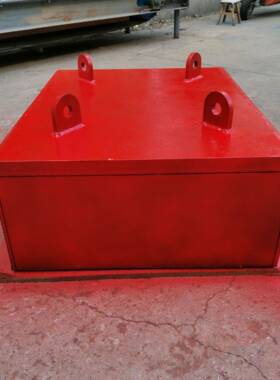 悬挂式14376永磁除铁输送带强磁铁器磁板永磁除铁器干式强磁吸铁