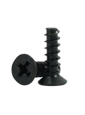 黑色KB尾十丝字自螺丝M平3攻沉头十字小螺QVL螺钉