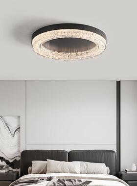 意式极简主室灯l344e树脂吸顶灯高现d代简约端轻奢卧水晶冰裂客厅