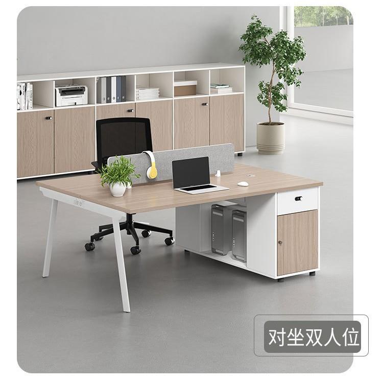 职ABC员办工公桌员电办公桌组合屏风隔断2/4/6办公室工脑位财椅务