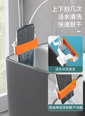 灰色洗拖15846把池水陶地拖盆用阳台瓷拖布池迷家槽你小号墩布池