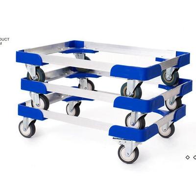 铝合金台车乌龟车推物流转车平运板车手推车四74912轮拖周车搬车