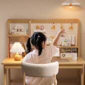 洞洞板置物架书架面木立式 收纳桌架书桌上多层GZH架子儿童实学习