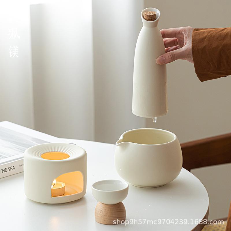 珮镁TOB奶油酒黄酒组合套组简禧约轻奢家用小型陶瓷酒具分器小温