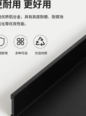 铝L合金置物架一29718字板墙层上展示型书架壁挂酒架不灯金属搁隔