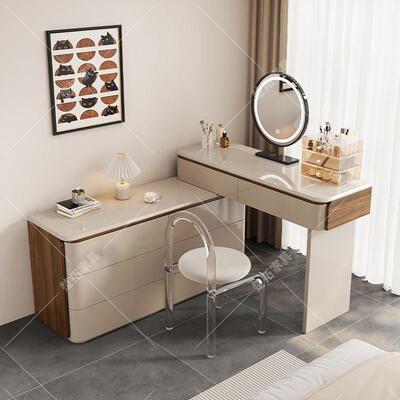 全实木梳妆台化妆桌斗柜一41307体转角新现简约卧2室02代5款小户