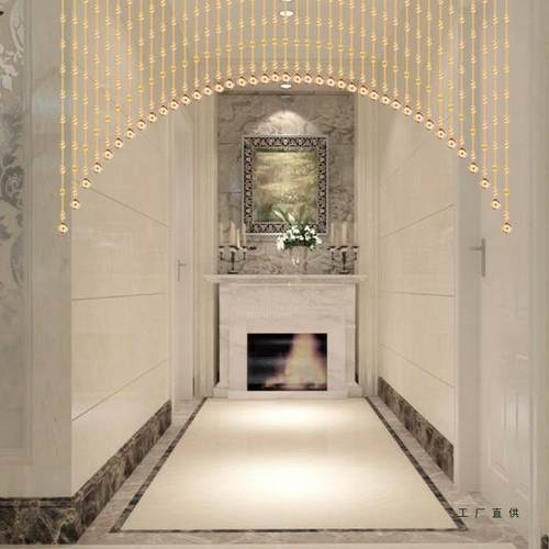 晶珠帘新款水隔断门帘串珠客款厅新葫玄关卫生间卧室芦帘92215子