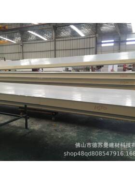 聚ILJ彩氨酯夹芯板PU钢板彩夹芯板钢恒温保温板