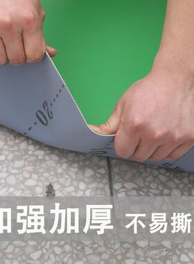 绿色pv实心PVCc塑胶防地板户地室外院子加厚耐磨防革水晒水泥地自