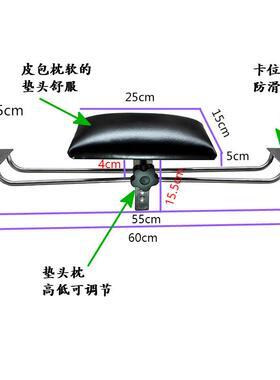 发洗廊床不tfgfg%hh锈钢头枕洗头枕冲水床冲水枕防水防异枕味头垫