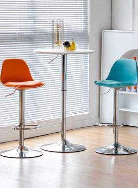 椅家用靠背凳子升约降椅吧47054台椅转吧凳椅子椅简吧酒吧椅高脚