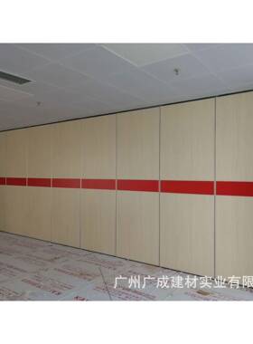 移厅动酒店活动隔断墙办公装断修隔音折叠门宴会饭店84106推隔拉