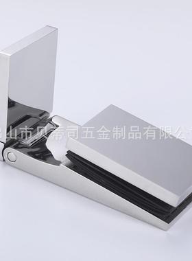 锈不钢玻璃淋浴玻房合页门铰链办BA033夹公区璃隔断配件合页