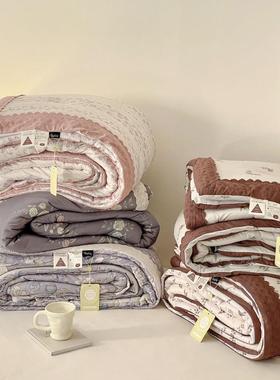 冬季针织棉冬被子被暖抗寒厚双XWC人芯春加秋被褥小清新厚被保子