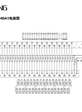 厂位家销机技菱电DD40A1/DD4直0A1-P32直流MRY转换端子台大量现货