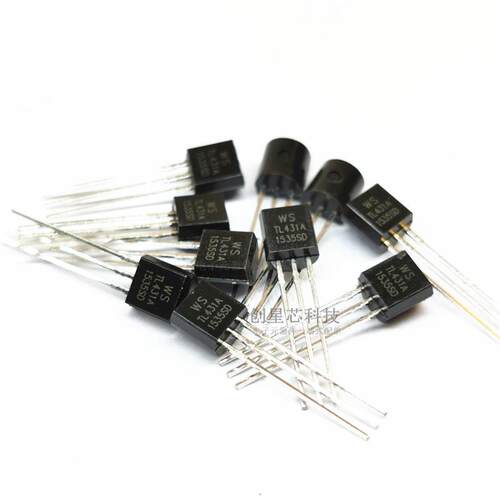 稳压QAR三极管TL431OACJ441WS31T-92直插稳压3三极管