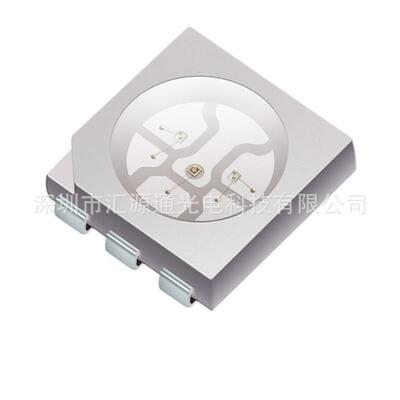 常规500RGB5灯珠内8置C断点续传WS21I2七彩快闪可编程灯60051珠光