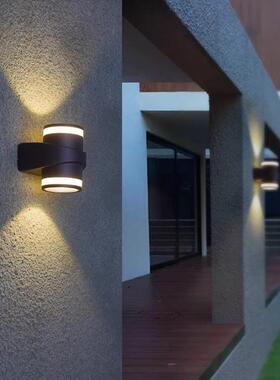 约le13057d户灯外壁防水庭创意室外过简道感应阳台壁灯门院口入户