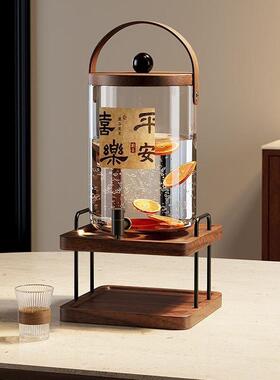 高颜茶值玻璃冷水壶中古量41689风带龙头大容耐温家用凉高水壶果