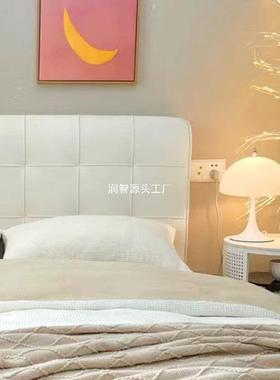 床洗头靠垫大靠背床头罩套榻榻米自贴靠背垫感拆可悬RTN浮床软包