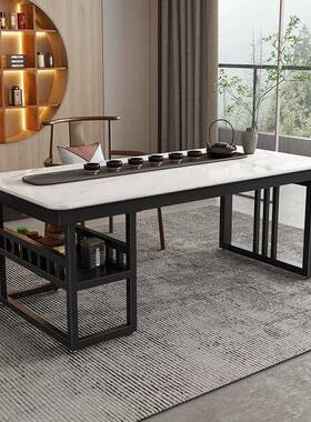 火烧石桌框架岩板理茶石茶桌大支撑架办公支会75508议桌脚铁艺架