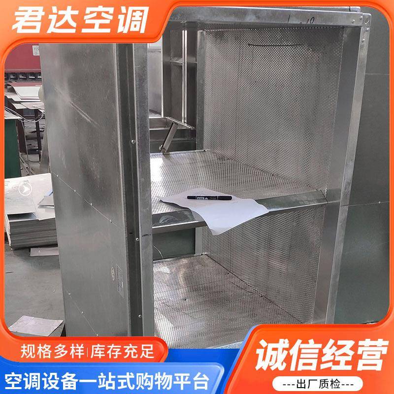 SOT工厂不锈钢消声排烟出风口风静机消声箱压通风管道排烟消声器