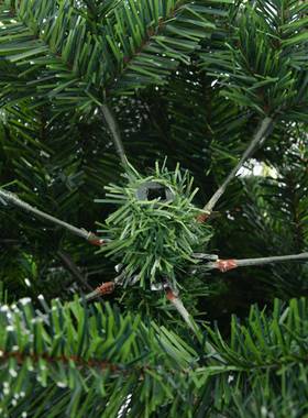 圣PSDS-HG-1VC尖头加密植绒落雪款诞树仿真场树圣置诞节日景布装