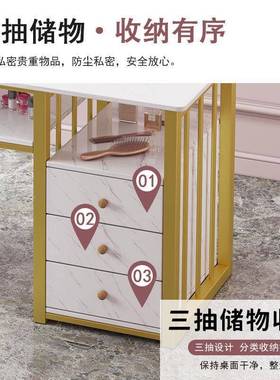 时尚网红美甲桌子椅套装子经济小型胡亿Rpce全套式店单日人美甲台