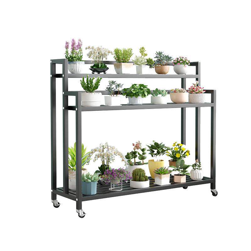 多层落地花架室内阳台花圃花卉架子厂家供应铁艺花卉植物置物架